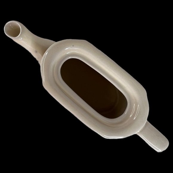 Restoration Hardware Tea Set Teapot Creamer On Tray Ceramic Tea For Two 2001 - Picture 7 of 12